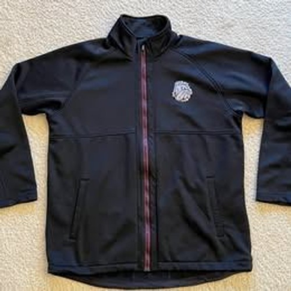 UMD Minnesota Duluth Under Armour Loose Fit Full Zip Sweatshirt Jacket Men XL